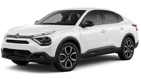 Citroen C4-X Car in white