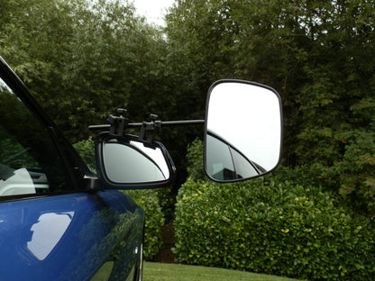 Milenco Grand Aero 4 Flat Lens Towing Mirror - Twin Pack