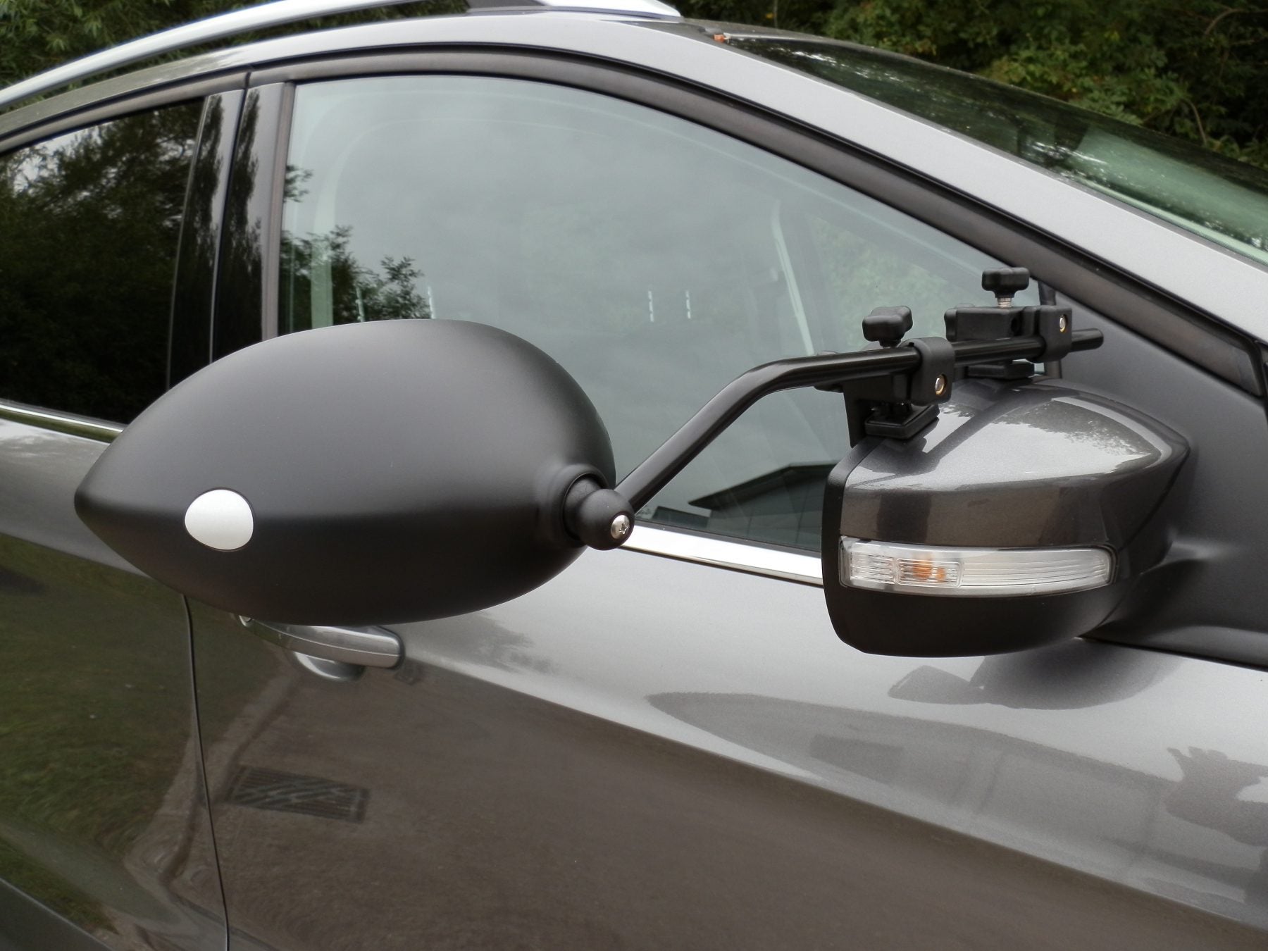 Milenco Aero 4 Flat Lens Mirrors - Twin Pack With Carry Case