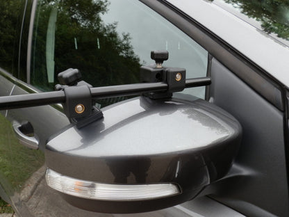 Milenco Grand Aero 4 Flat Lens Towing Mirror - Twin Pack
