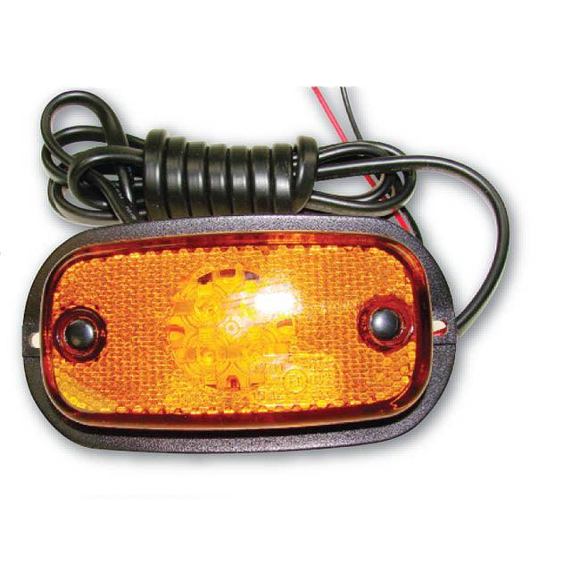 12/24v Led Amber Trailer Side Marker Light - Towsure