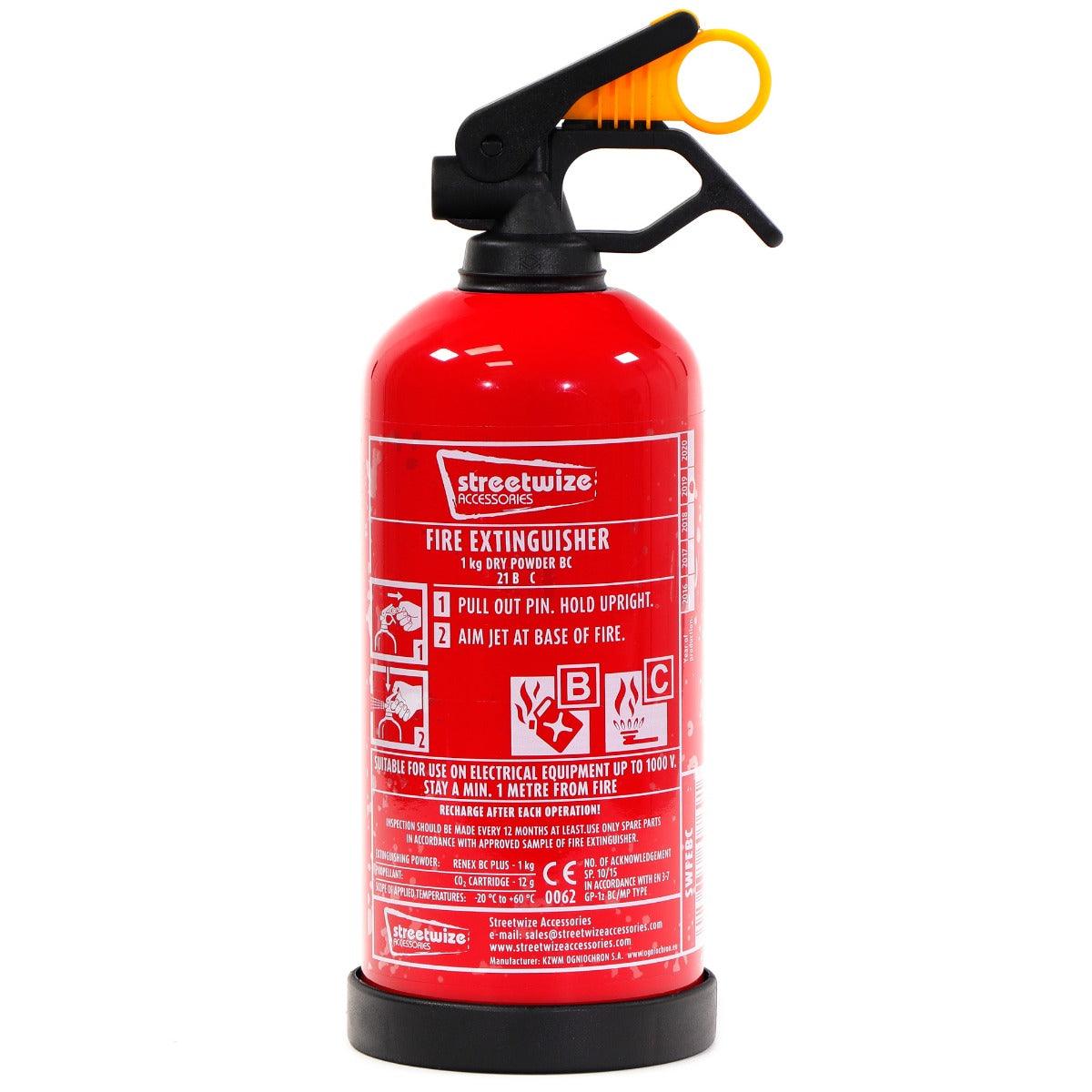 Dry Powder Fire Extinguisher Suitable for Caravans