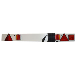 4ft 6in (1.37m) Trailer Board with LED Lighting Fog and 6m Cable - Towsure