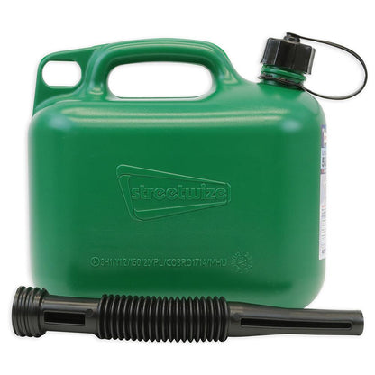 Streetwize 5 litre unleaded petrol jerry can