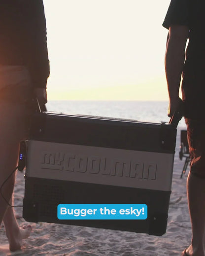 myCOOLMAN 53 litre Portable Fridge Compressor Cool Box