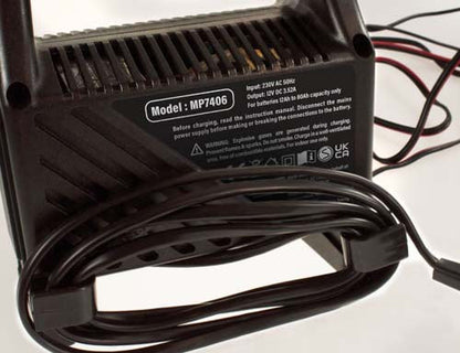 Maypole 6A 12V LED Automatic Battery Charger