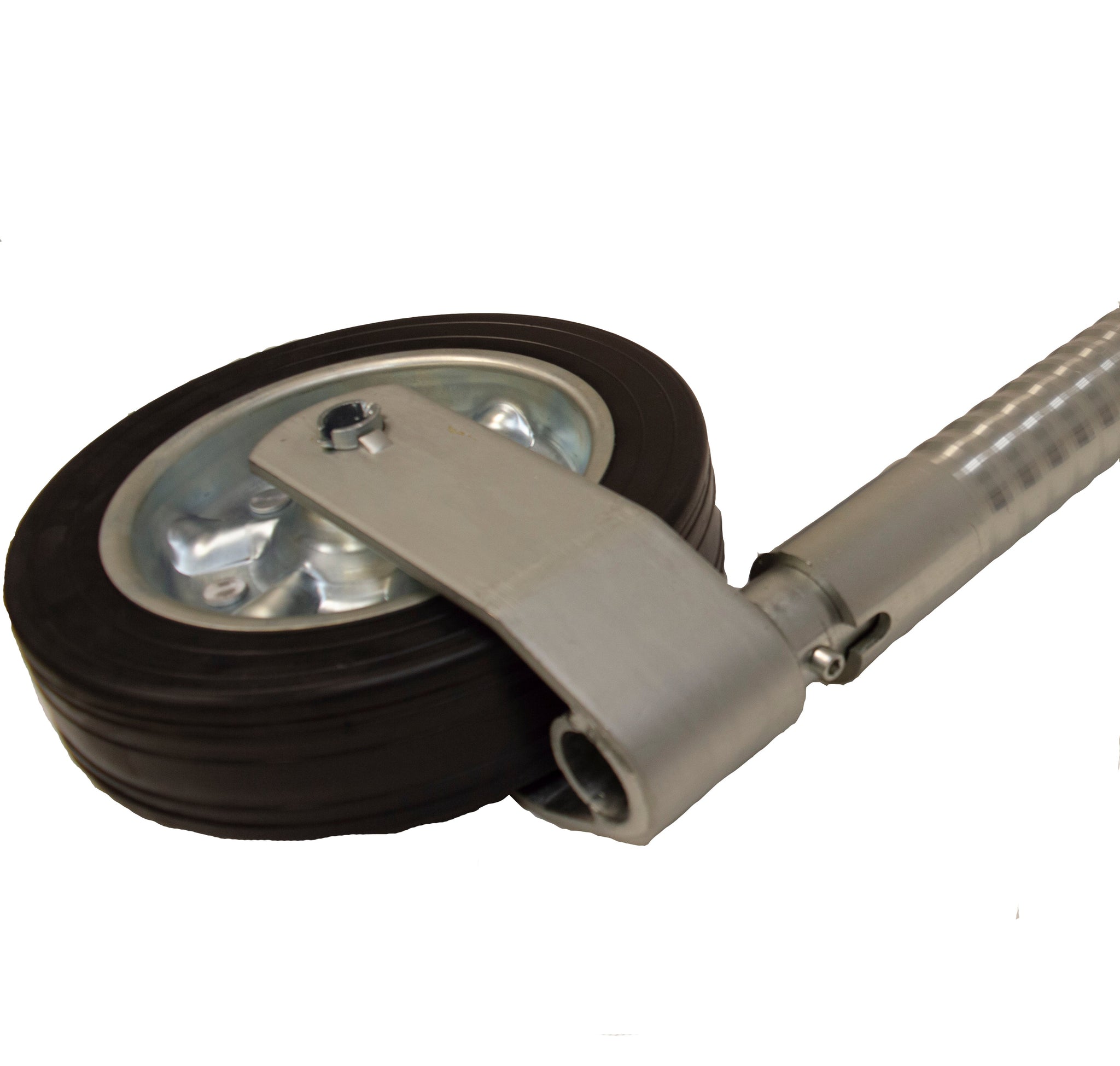 Maypole MP9724 Heavy Duty Ribbed Trailer Jockey Wheel 48mm Dia