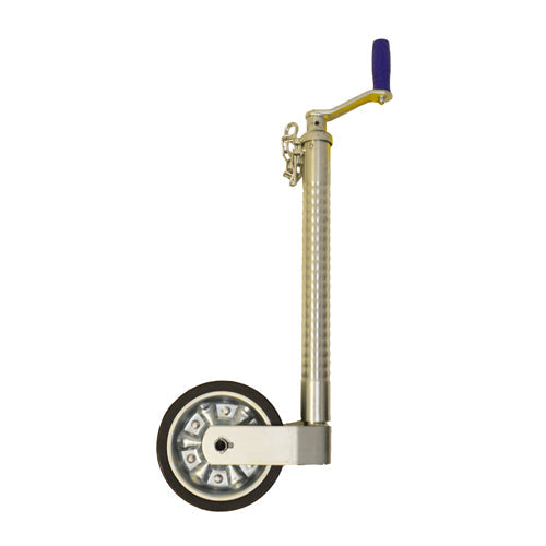Maypole MP9724 Heavy Duty Ribbed Trailer Jockey Wheel 48mm Dia