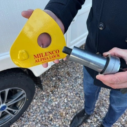 Milenco Alpha Diamond Caravan Wheel Lock Wheelclamp