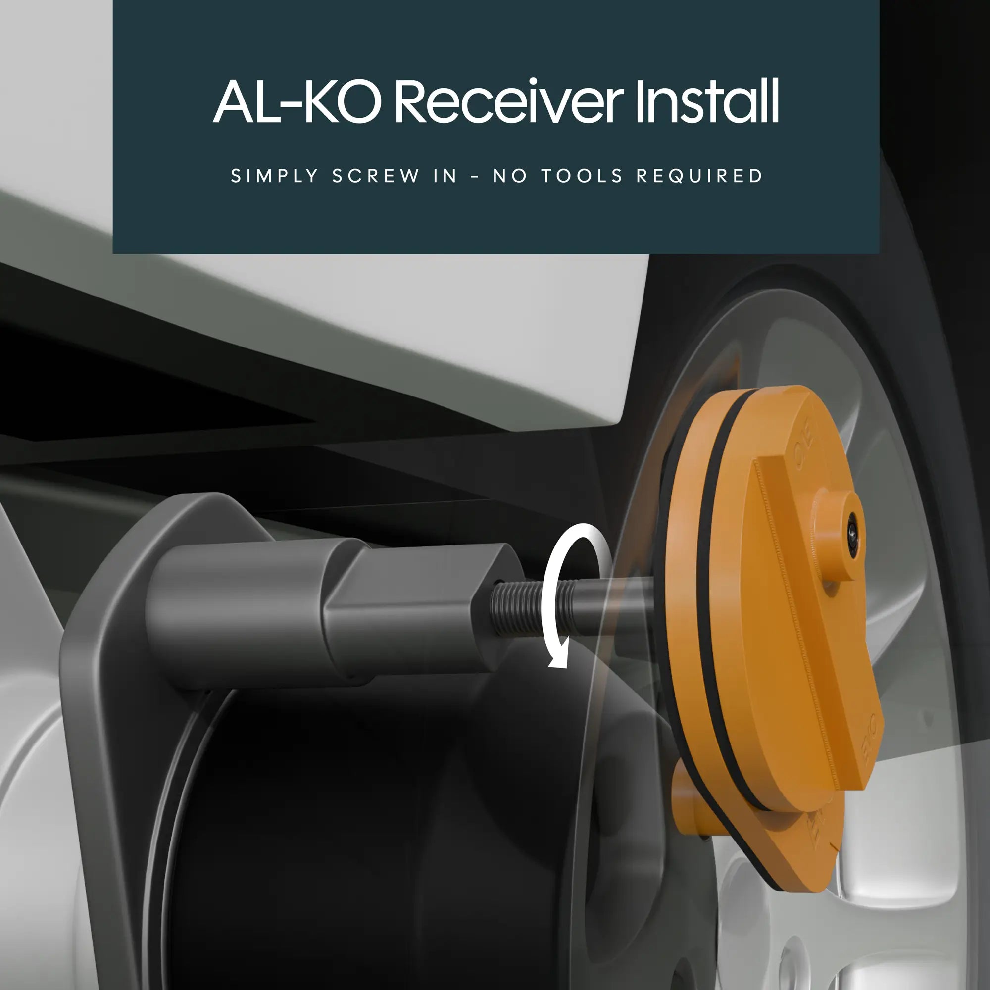 Caravan wheel security lock
