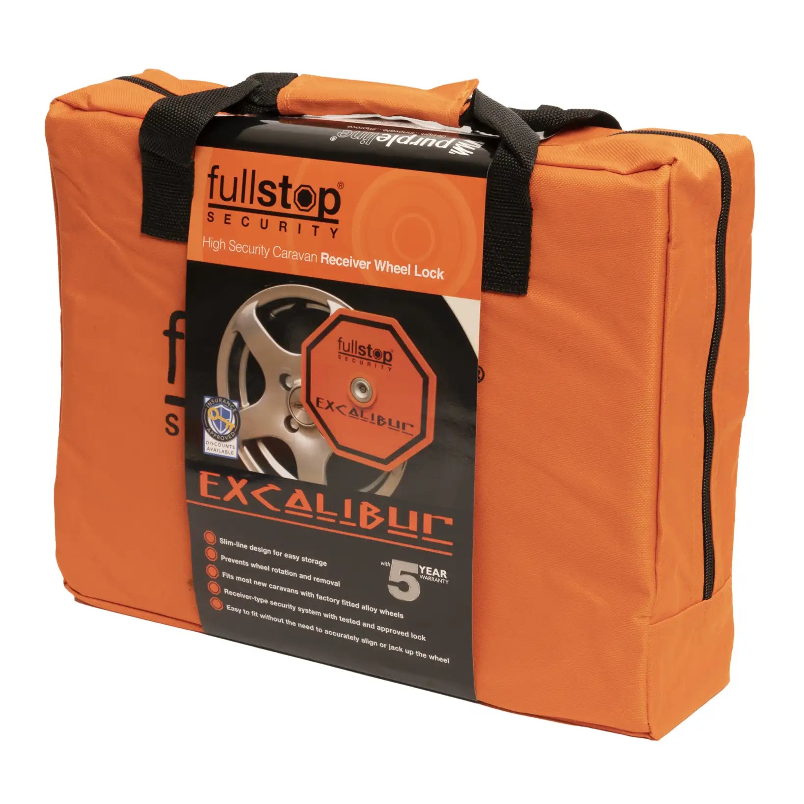 FullStop Excalibur Receiver Wheel Clamp
