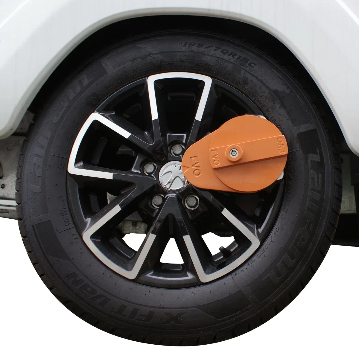 EVO Caravan Chassis Wheel Lock