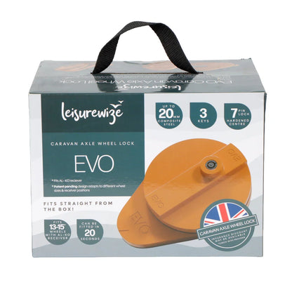 EVO Caravan Chassis Wheel Lock