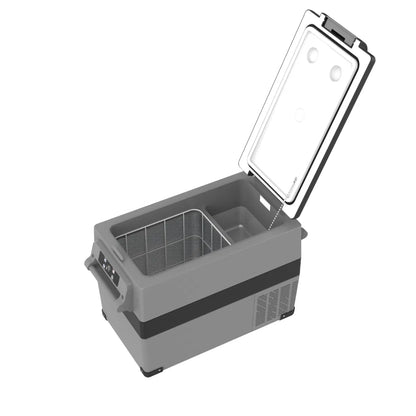 Glacier Dual Zone Travel Portable Fridge Freezer Compressor 12v / 24v / 240v