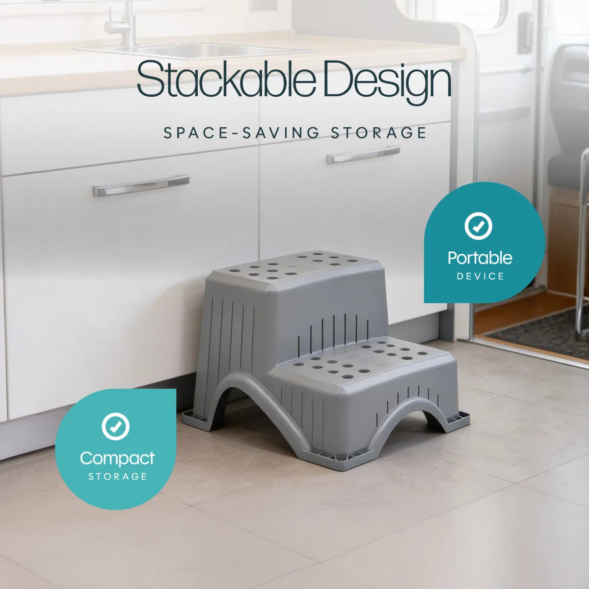 Leisurewize Plastic Double Step