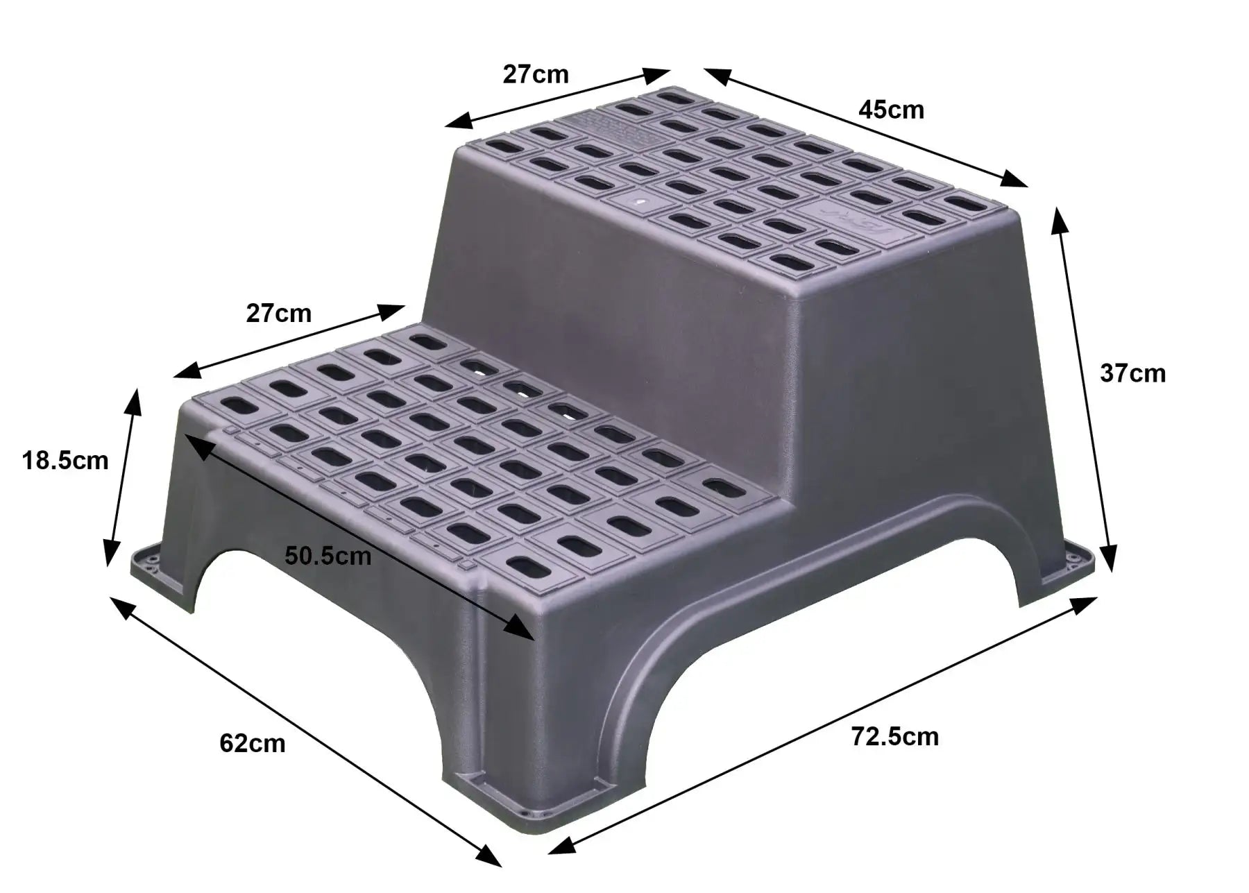 Milenco MGI Giant Double Caravan Step