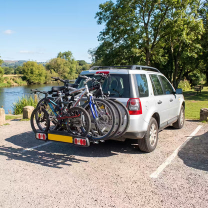 Maypole BC3024 4-Bike Towball Mounted Platform Cycle Carrier