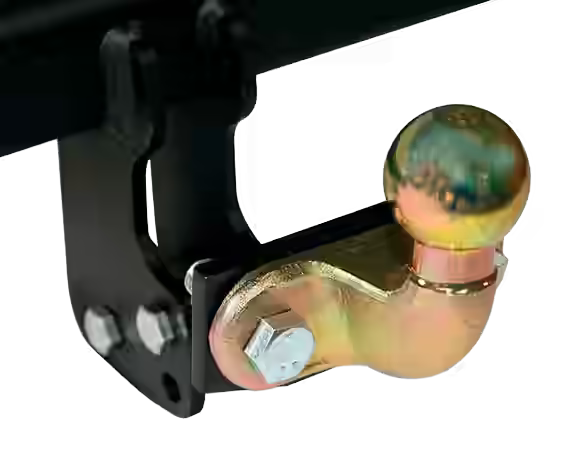 A PCT Flanged Towbar with Bolt-on Towball