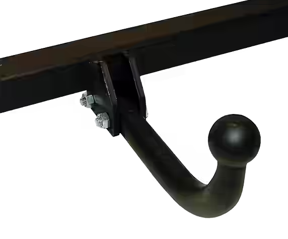 A PCT Swan-Neck Towbar with fixed towball