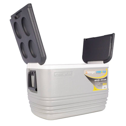 Vango Pinnacle 57 Litre 80-Hour Cool Box - Grey