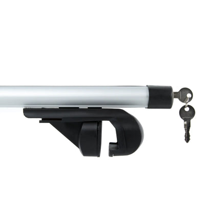 Heavy Duty Aluminium Roof Bars for Roof Rails - 135cm