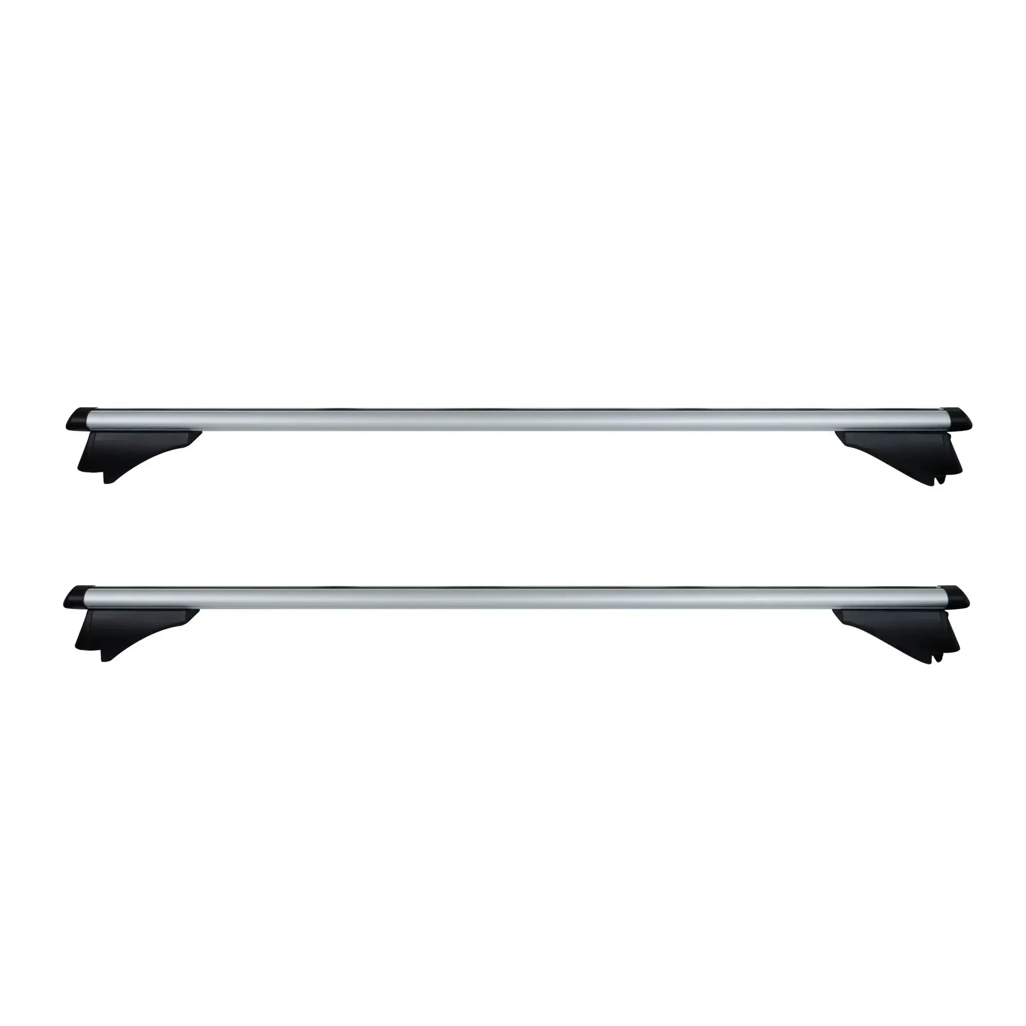 Aluminium Roof Bars for Flush/Closed Roof Rails - 120cm