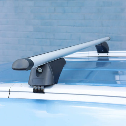 Aluminium Roof Bars for Flush/Closed Roof Rails - 120cm