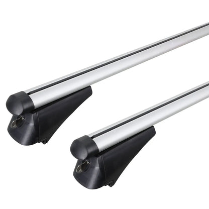Aluminium Roof Bars for Flush/Closed Roof Rails - 135cm