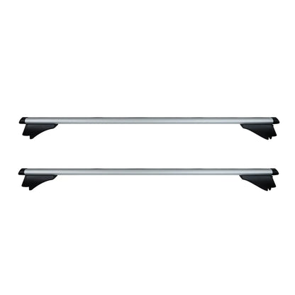Aluminium Roof Bars for Flush/Closed Roof Rails - 135cm