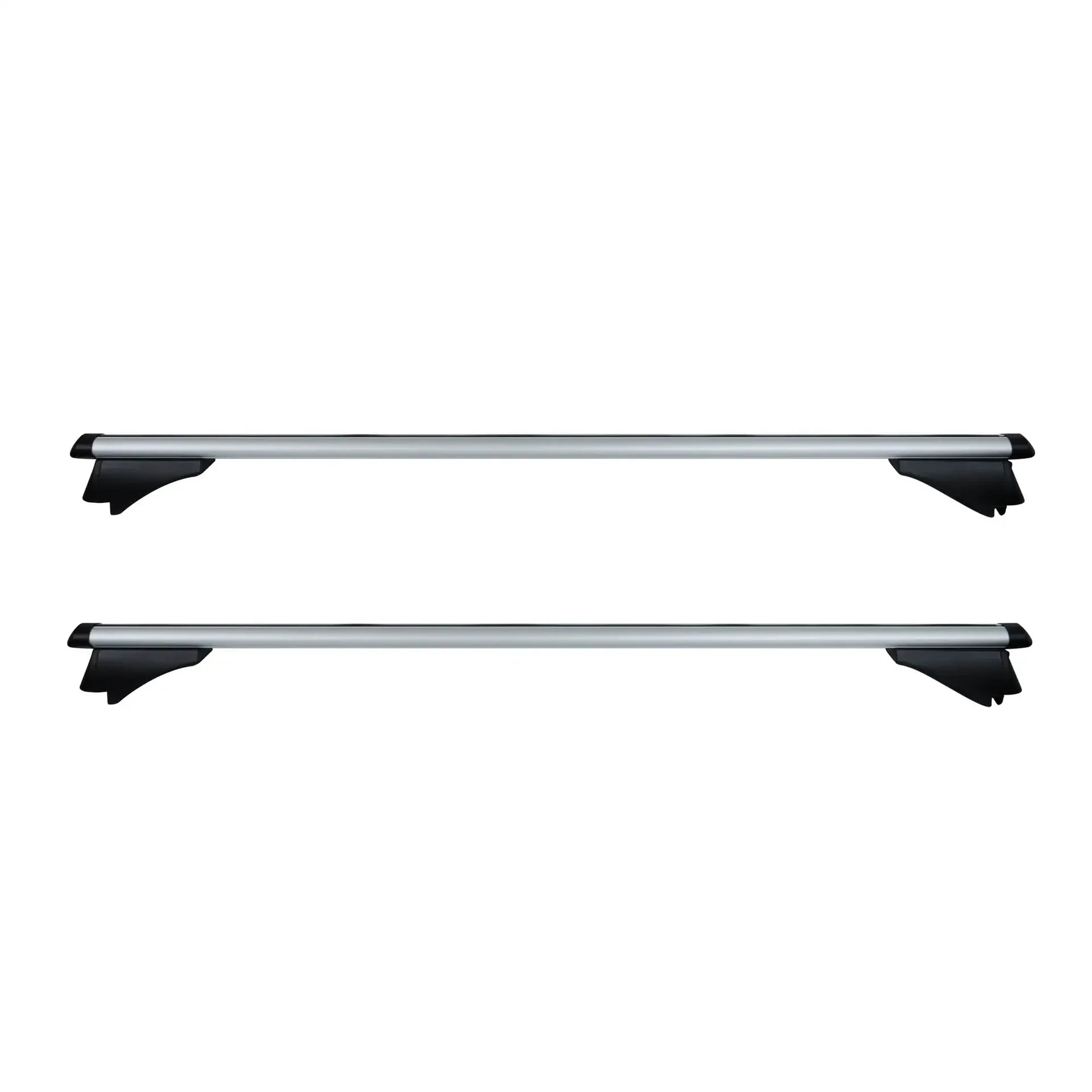 Aluminium Roof Bars for Flush/Closed Roof Rails - 135cm