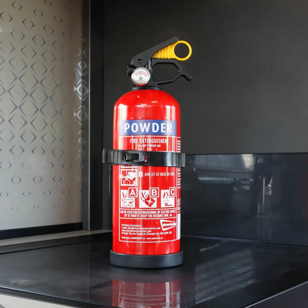 Streetwize Dry Powder Fire Extinguisher ABC - 1kg