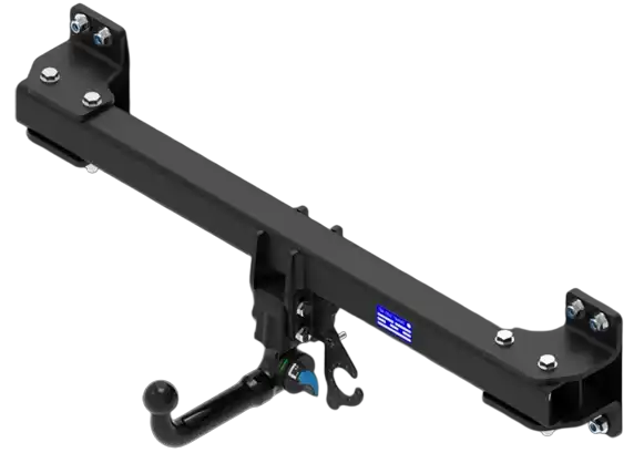A Tow-Trust branded detachable towbar