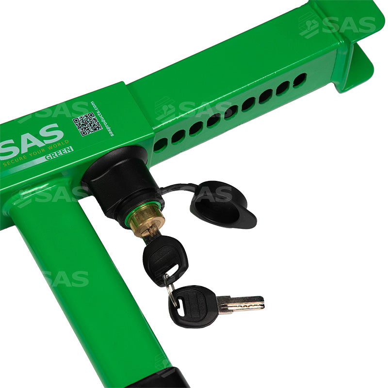 SAS Green V2 Car, Caravan & Campervan Wheelclamp