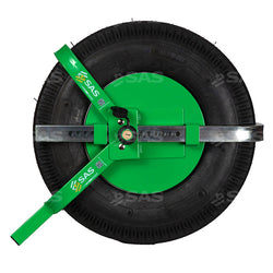 SAS Green V3 Compact Trailer Wheelclamp
