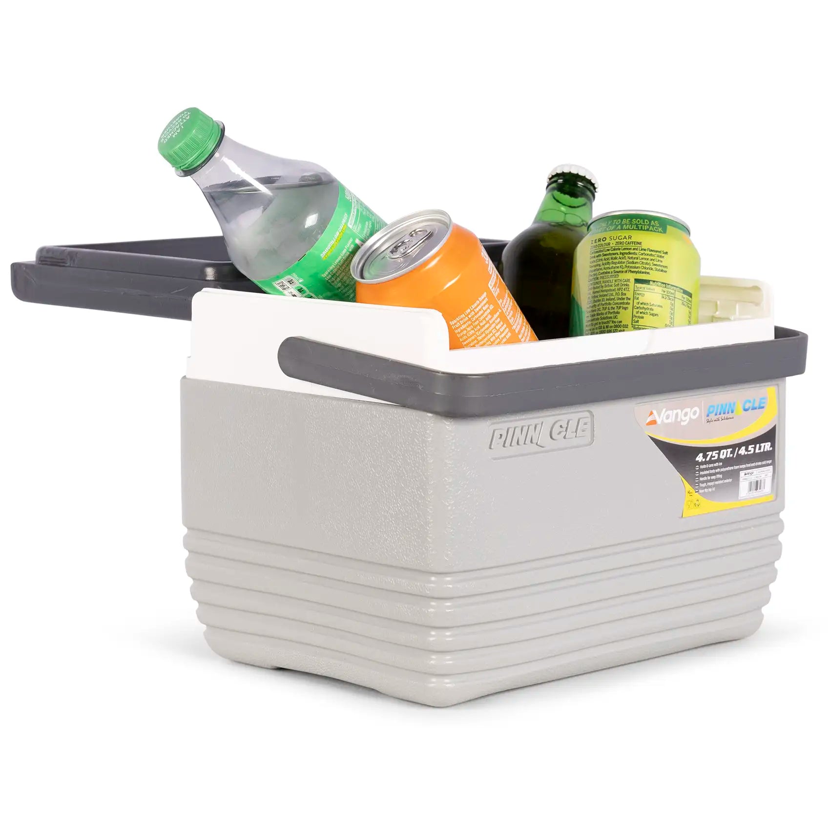 Vango Pinnacle 5 Piece 72hr Cooler Box Set 32L - Grey