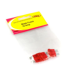Blade Fuses 10 Amps - Pack of 3 - Towsure