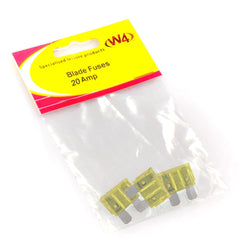 Blade Fuses 20 Amps - Pack of 3 - Towsure