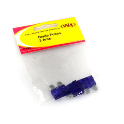Blade Fuses 3 Amps - Pack of 3 - Towsure