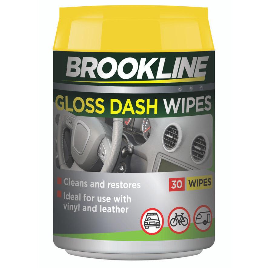 Brookline Gloss Dashboard Wipes - Pack of 30 - Towsure
