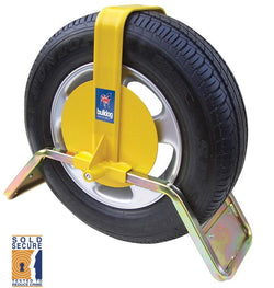 Bulldog QD33 Wheel Clamp Suits 13" & 14" Steel Wheel With Trim - Towsure