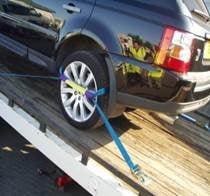 Car Transporter Lashing Wheel Strap - 4M 4000KG - Towsure