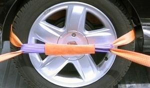 Car Transporter Lashing Wheel Strap - 4M 4000KG - Towsure