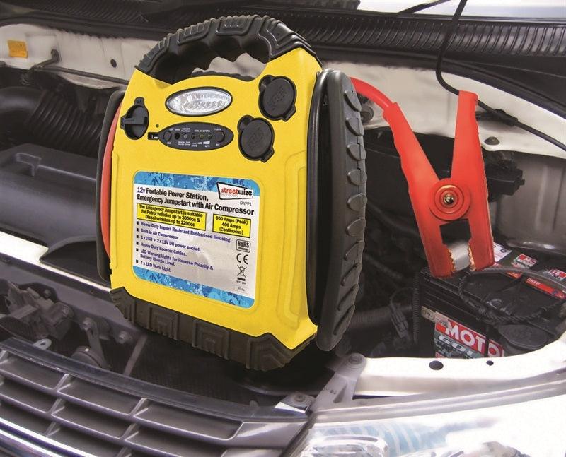 Emergency Jumpstart 900Amp With Air Compressor - Towsure