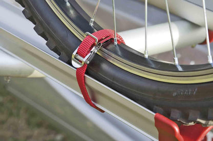 Fiamma Strip Cycle Carrier Straps - Pair (Red) - Towsure