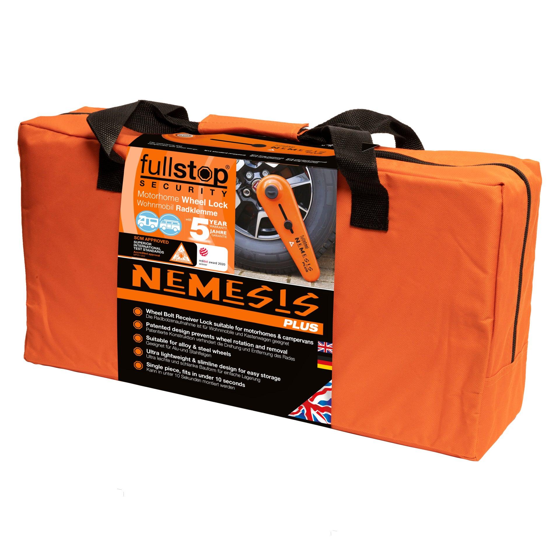 Fullstop Nemesis Plus Motorhome Wheel Clamp - Towsure