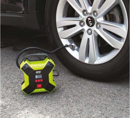 Maypole Digital Automatic Tyre Compressor With LED Light - Towsure