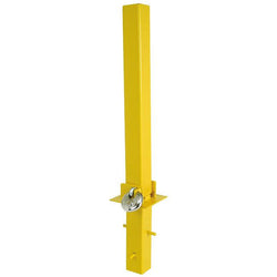 Maypole Fold-Down Locking Security Post/ Driveway Bollard