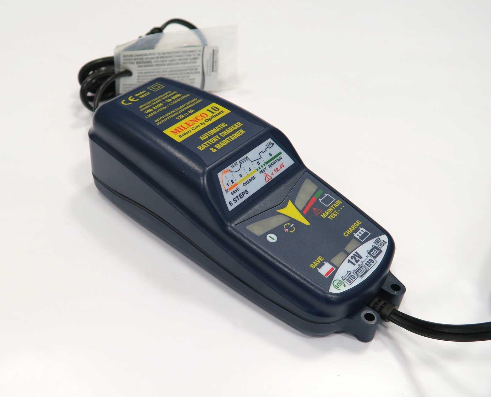Milenco 10 By Optimate Battery Charger - Towsure