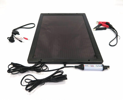 Milenco Solar Car & Caravan Leisure Battery Charger by Optimate - Towsure