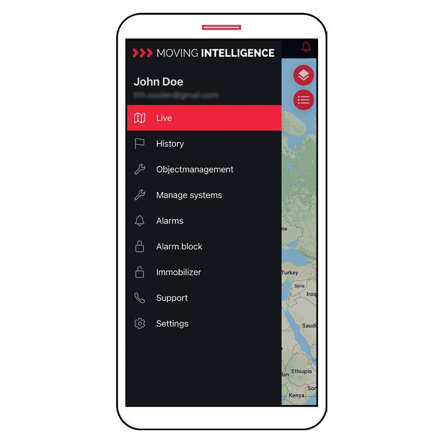 Moving Intelligence MiSentry MI01 Caravan & Vehicle Tracker - Towsure